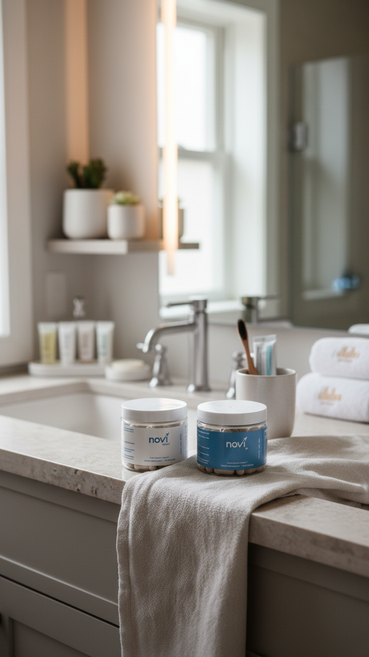 Novi 2-Step Travel Digestion Supplement